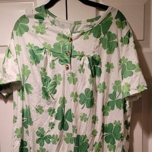 St. Patricks Day Blouse
